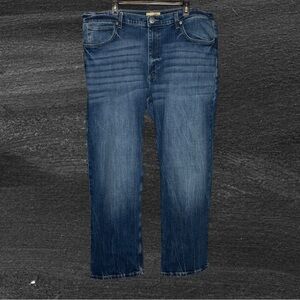 Wrangler Mens 20X Style 33 Denim Blue Jeans Size 40 X 32 Extreme Relaxed Western